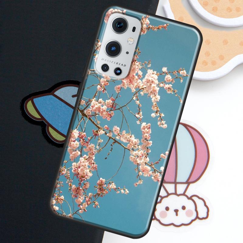 Japan Flower Cherry blossoms For Realme GT6 GT7 Pro 14 10 11 12 13 15 Pro Plus C55 C71 C75 C65 C63 C61 C53 C67 C35 Case