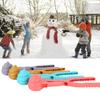 Winter Snow Ball Maker Mold Creative Funny Poop Snow Shovel Durable Snow Sand Ball Mold For Boys Girls Adults Random Color