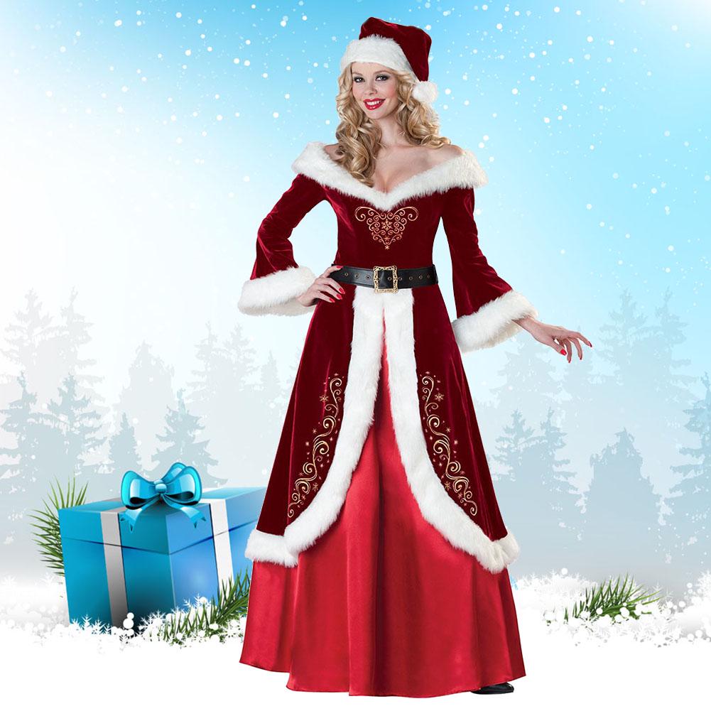 white christmas dresses Christmas outfits are super nice, couple knitted sweaters, red sweater –  Lee Nhi Boutique main image 0