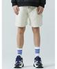 ZAKOPANE Geometric Quilted Shorts Ivory