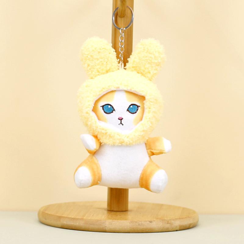 Adorable Cat Rabbit Plush Toy Keychain Cute Bag Accessory For Kids And Adults