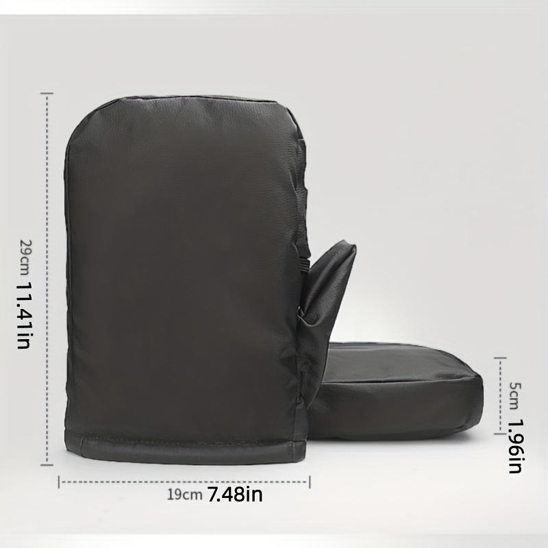 Two sets of warm gloves for motorcycles, winter handlebar gloves, and hand protectors for electric bikes