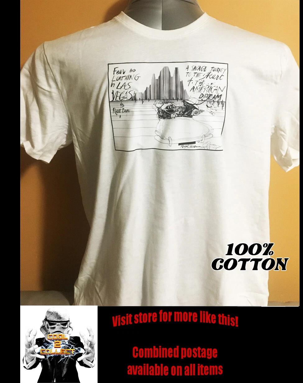 Cool Retro Movie Shirt - Fear and Loathing in Las Vegas - Hunter s Thompson XL