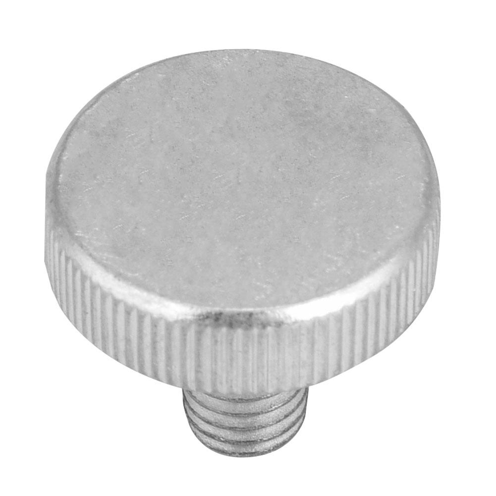 10pcs M8 Zinc Plated Carbon Steel Flat Knurled Head Thumb Screws (M8*10)
