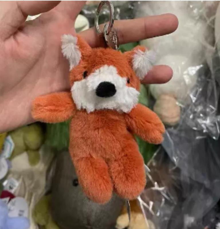 JC Serie Leuke Dierlijke Knuffel Pluche Sleutelhangers Pinguïn Kikker Beer Schildpad Zacht Speelgoed Bedeltjes voor Tassen Decoratie Ideaal Verjaardagscadeaus voor Kinderen
