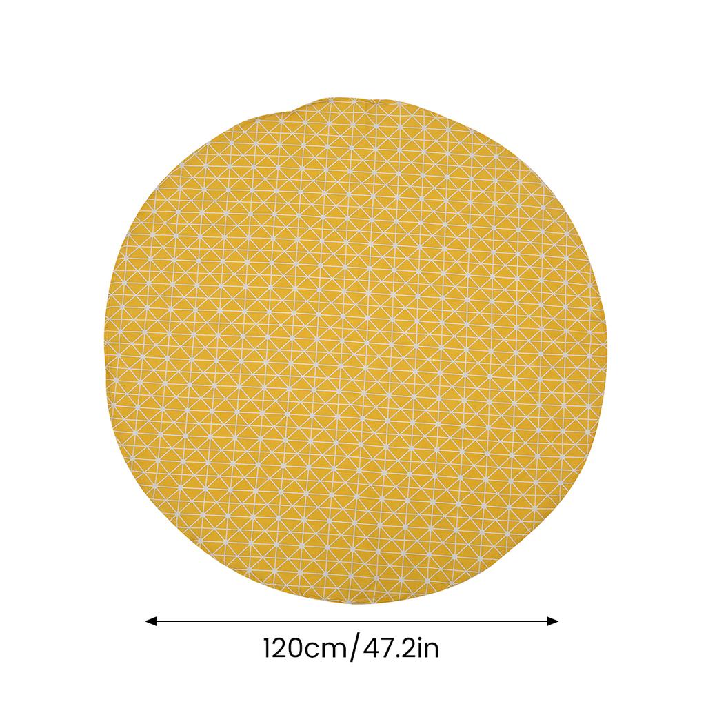 Round Tablecloth Washable Table Cloth Decorative Table Cover for Wedding Holiday Christmas Party Picnic Dining Room Table Covers