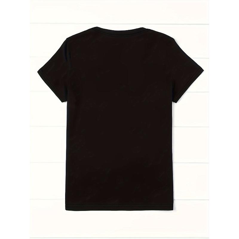 European Size Elegant Party Women'S Red Heart Pattern Printed Crew Neck Ladies' Spring/Summer/Fall Short Sleeve T-Shirt