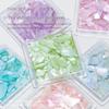 Japanese Nail Art: Candy Color Iridescent Abalone Shell Pieces