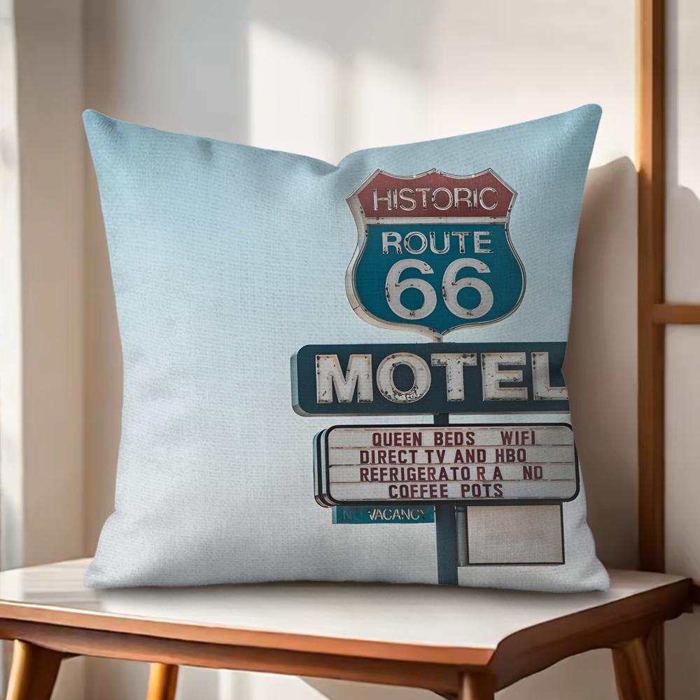 

RRoute Retro Cushion Cover Natural Linen Organic Fabric DoubleSided Printing Couch Pillow Covers Home Decor 30x30cm