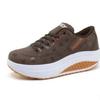 Spring And Autumn Rocking Shoes Women's Sports Sponge Cake Women's Singles Shoes Casual Comfortable Walking Shoes Middle-Aged