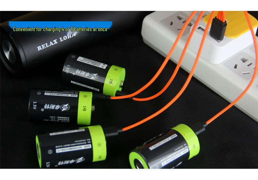 1.5V 4000mAh No. 1 Rechargeable Lithium Battery Pack for Gas Stoves and Water Heaters