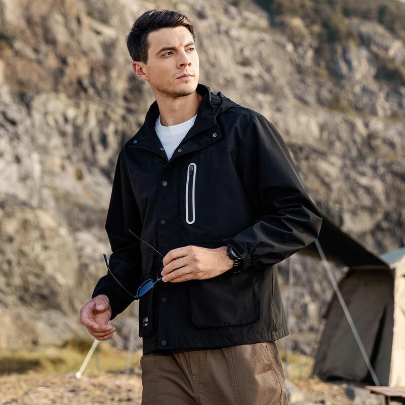 Jeep Men's Hooded Casual Outdoor Jacket