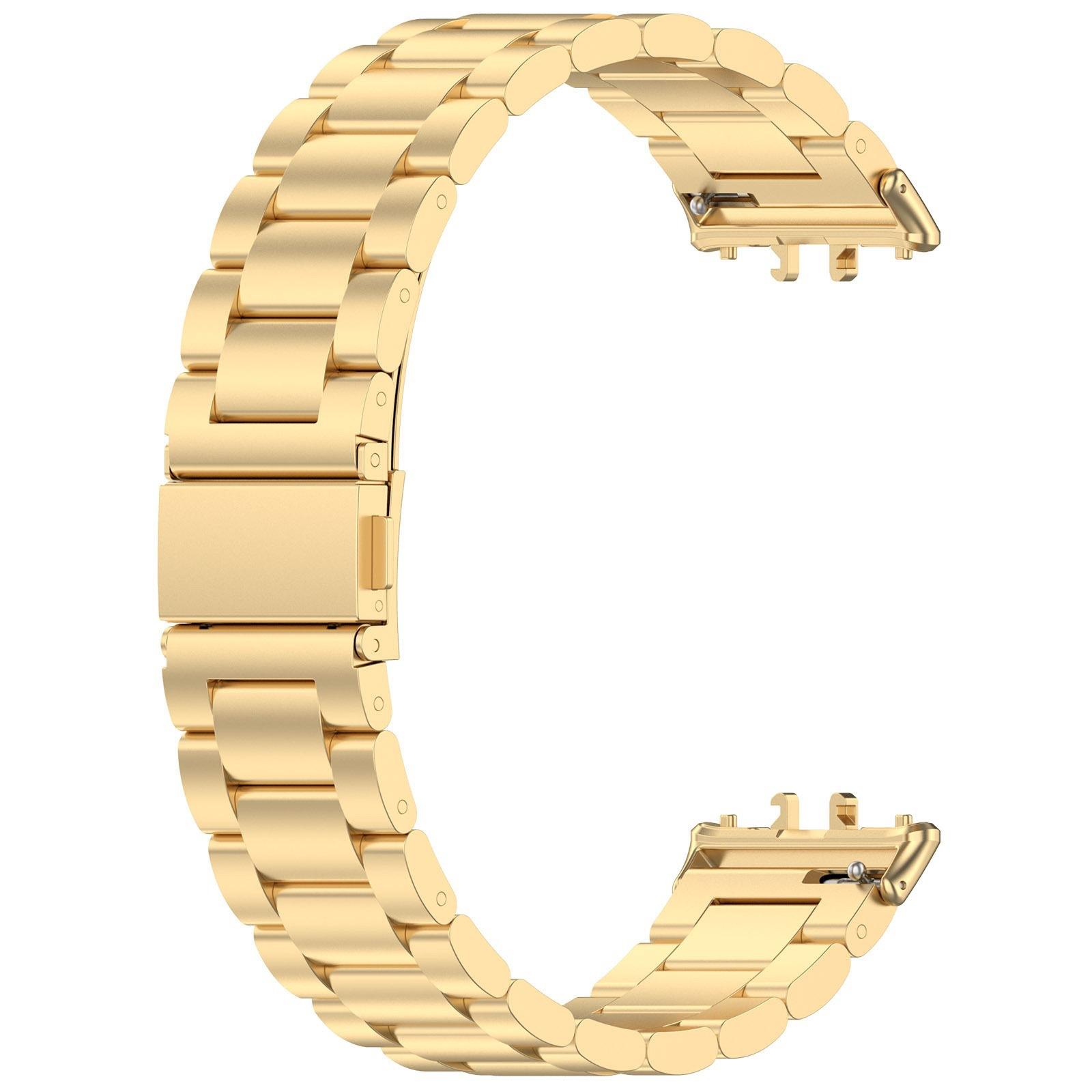 3-Bead Stainless Steel Band for Honor Watch X5 Replacement Watch Strap