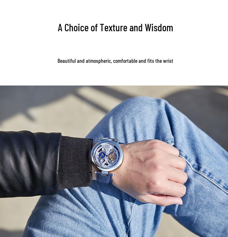 Brand New Men's Waterproof Automatic Tourbillon Mechanical Watch