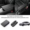 For Tesla Model YL 6 Seat Center Console Armrest Box Protect Cover Second Row Armrest Elbow Support Anti-Scratch Protection Case