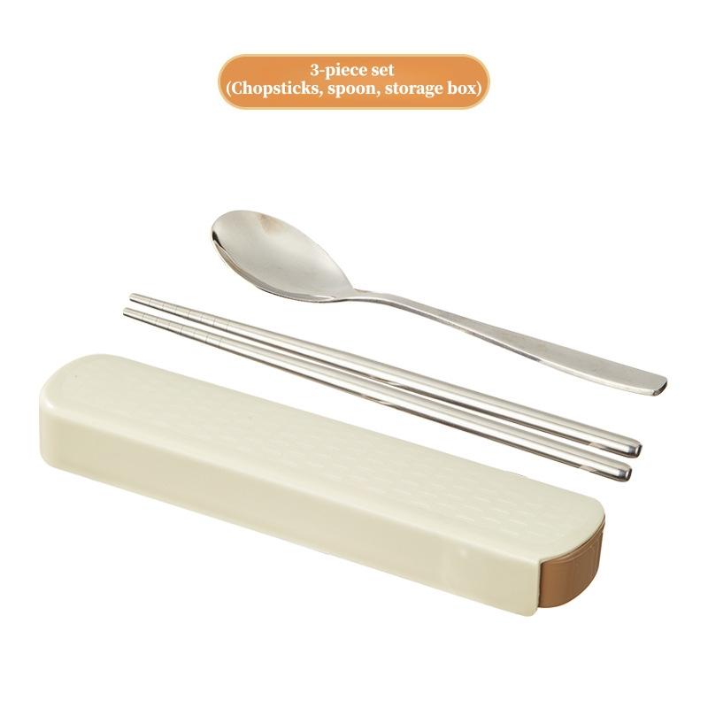 

304 Stainless Steel Insulated Lunch Box Portable Leak Proof Food Container For Student Microwave Insulated Bento Box With Handle 600ml