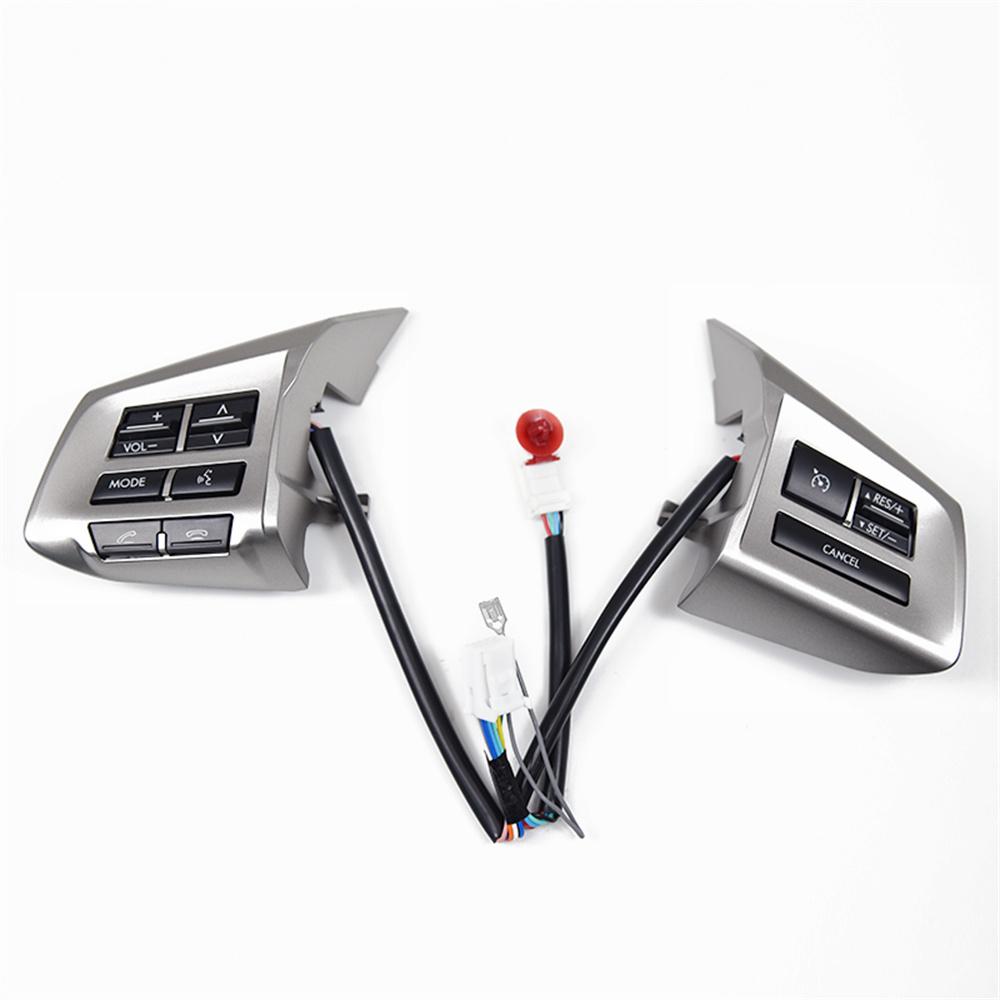 Steering Wheel Switch Silver+Black 83154Aj180 Fit For Subaru Legacy 2012 - 2014