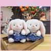 Strap Skirt Rabbit Plush Toy With Bowknot Doll Childrens Toy Holiday Gift