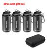 Mini Keychain Lamp Pocket USB Rechargeable LED Strong Light Multifunctional Light Flashlight Waterproof Outdoor Hiking Camping