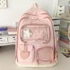 Children's Schoolbags Elementary School Girls Junior High School College Students Two Piece Set Large Capacity Backpacks