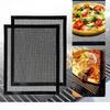 1pc Non-stick Barbecue Grilling Mats Reusable Heat Resistance Grilling Net Grid Shape BBQ Mesh Mat for Outdoor BBQ Tools