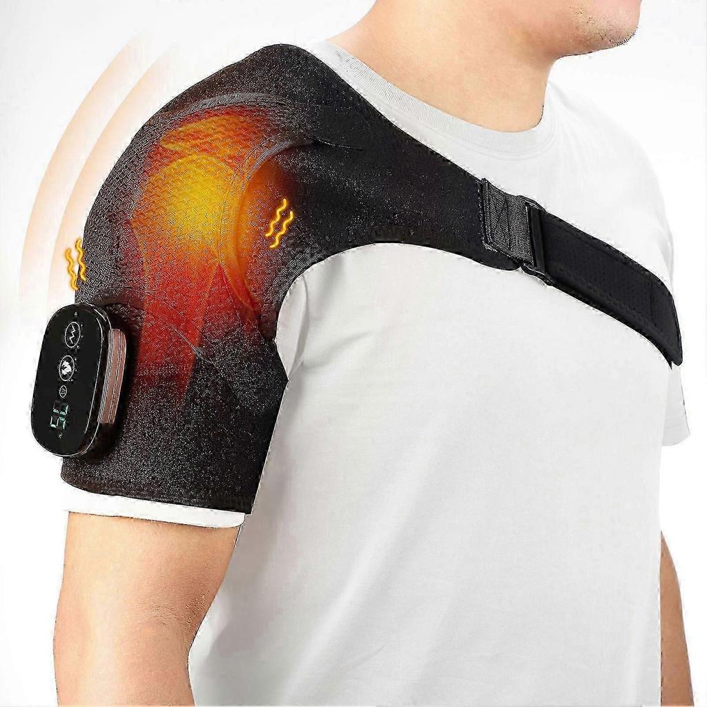 Best Heated Shoulder Massager, Deep Tissue Massage with Heat Therapy, Touch Control, Pain Relief for Muscle Recovery 2026
