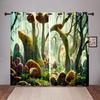 Nature Mushroom ForestDreamy zaciemniająca zasłona okienna do sypialni salon łazienka kuchnia przedpokój wysokie cieniowanie nowa moda
