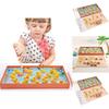 Juego de Pesca de Patos de Madera Para Niños Juguete Educativo Para Aprendizaje Temprano Y Habilidades Numéricas