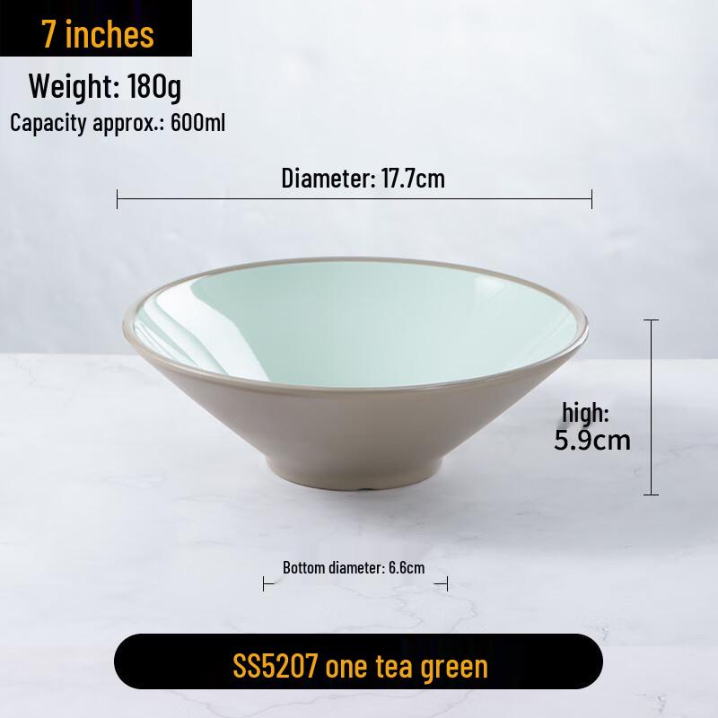 Commercial Melamine Conical Noodle & Soup Bowl