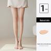 Women's Anti-Snag Durable Nude Stockings - Natural Look, No-Roll Pantyhose