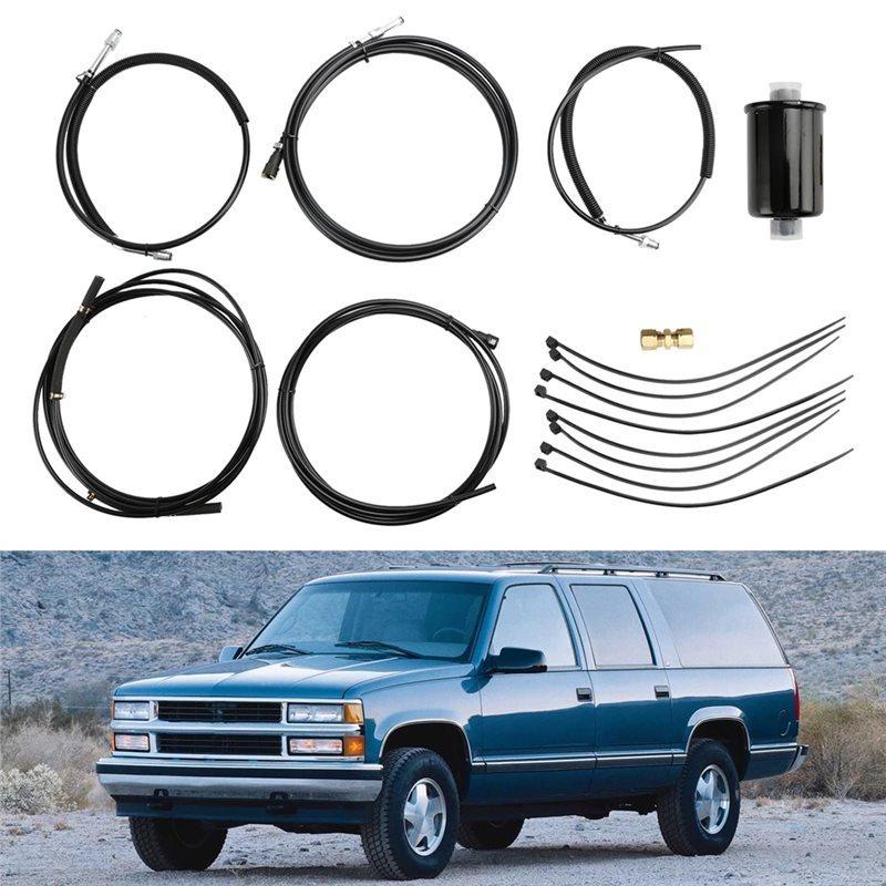 For GMC C1500 K1500 K2500 Suburban 1998-1999 Compatible Fuel Line Replacement Kit NFR0008 FL-GM4-V Accessories