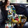 Mickey and Minnie Blanket  Ultra-Soft, Warm, Cozy Throw for Living Room, Sofa, Four Seasons Travel Accessory  Cute Cartoon Character Home Decoration