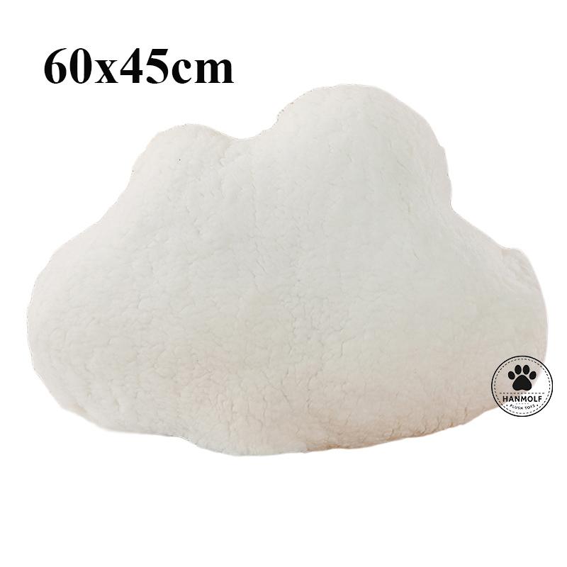 Shy Sky Plush Throw Pillow Stuffed Pink Grey White Cloud Moon Star Water Drop Soft Cushion Sofa Chair Decoration Present
