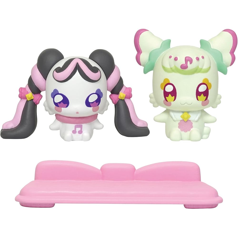 

Bandai Kimi to Idol Precure Pricure Doll Set with Prilun and Meloron Characters