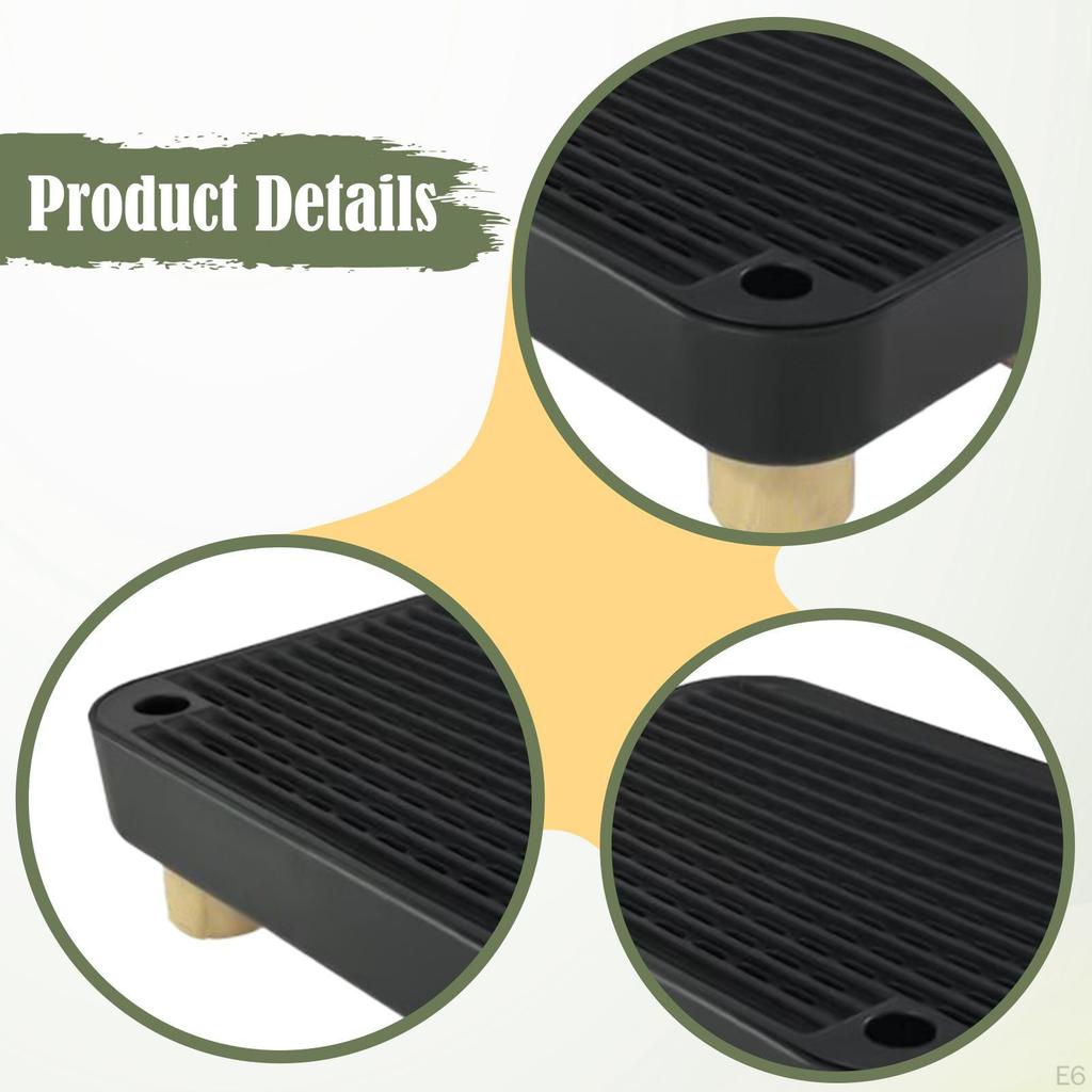 Stufen Katzenstreumatte Leicht zu Reinigen mit Funktion für Kätzchen und Seniorenkatzen Rutschfeste Trittstufe