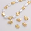 14K Gold-Filled Irregular Baroque Spacer Beads for Handmade Bracelets and Necklaces
