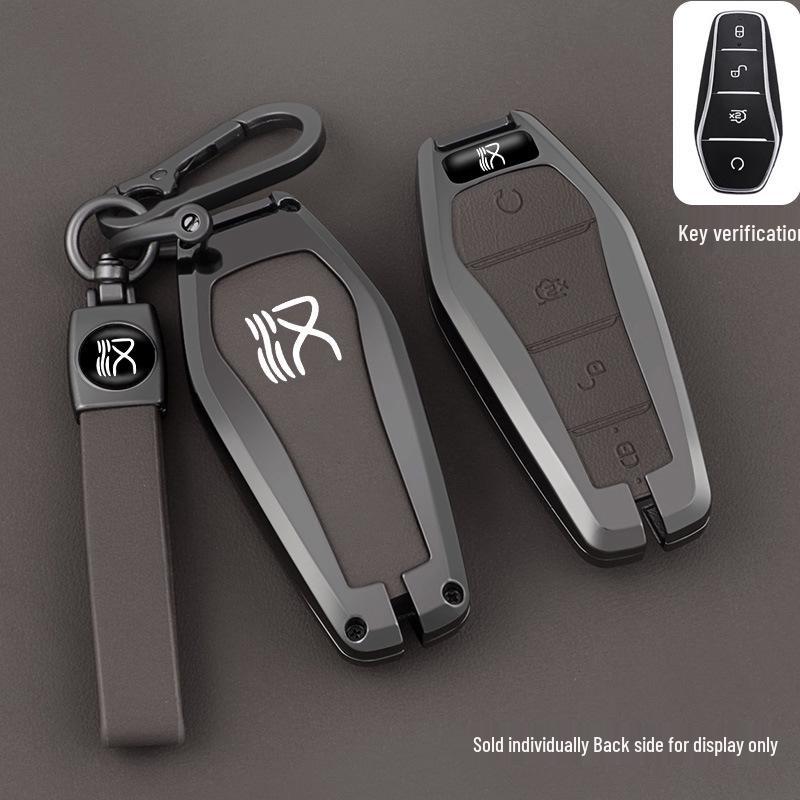 BYD Han Key Case: Metal Shell for Han DMI, Han EV, Qin, Yuan, Song PLUS, Tang