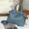 New Style Natural Top-layer Cowhide Pillow Bag Women's Portable Crossbody Commuting All-matching High-end Retro Shoulder