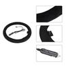38cm Car Lighter 12V Charger Heated Heating Warm Steering Wheel Cover Universal