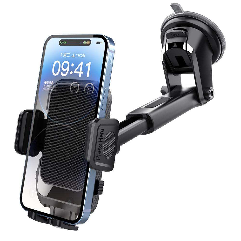Car Dashboard Mobile Phone Navigation Holder Car Mobile Phone Holder Retractable Suction Cup Suitable For 3-7 Inch Screen Mobile
