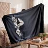 Warm Flannel BlanketTerrifier Art the Clown Soft Cozy Throw Blanket for Bedroom Couch