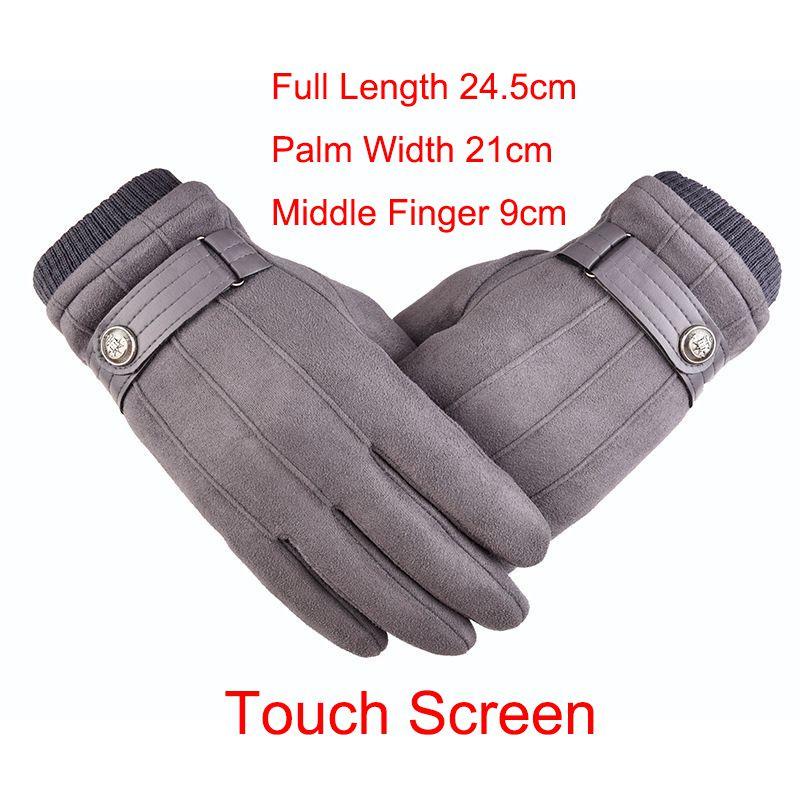 Gants d'hiver coupe-vent imperméables antidérapants thermiques à écran tactile pour hommes et femmes