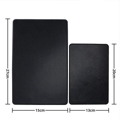 27x15CM/20*13CM Auto Armaturenbrett Klebrige Anti-Rutsch PVC Matte Auto Rutschfeste Klebrige Gel-Pad Für Handy Sonnenbrillen Halter Auto Styling