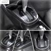 For Honda FIT Jazz 2014 - Central Control Gear Shift Frame Panel Decoration Cover Trim ABS Carbon Fiber Accessories Interior