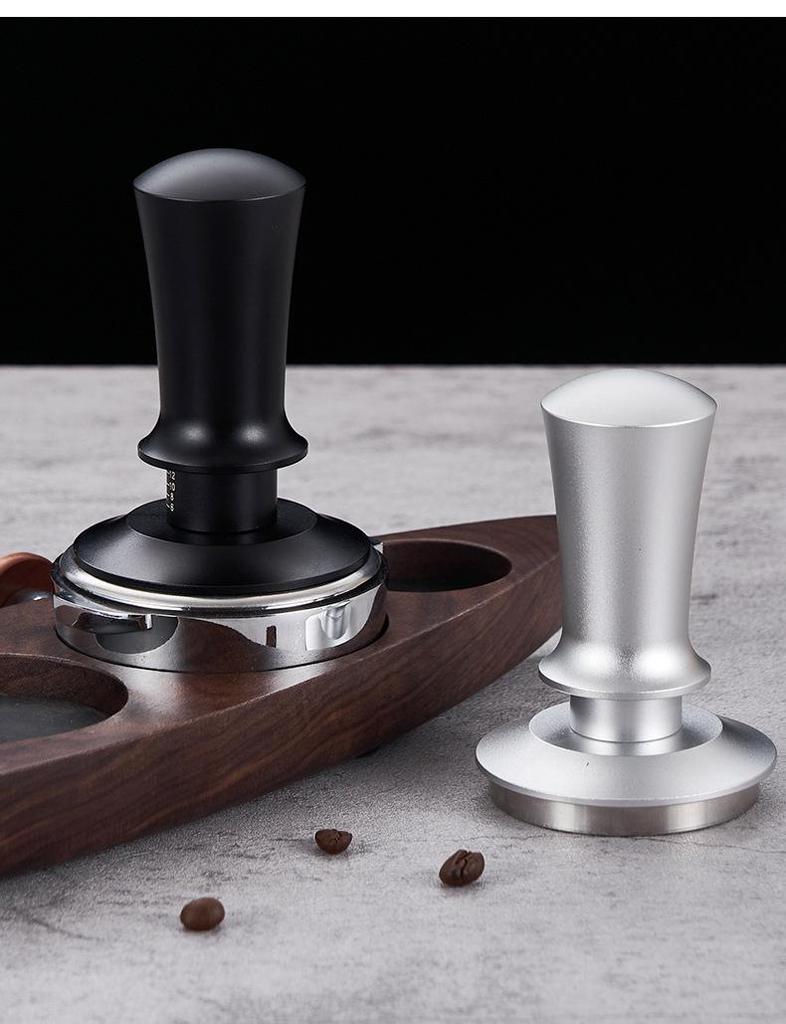 Adjustable Coffee Tamper with Scale - Balanced Constant Force Hammer
