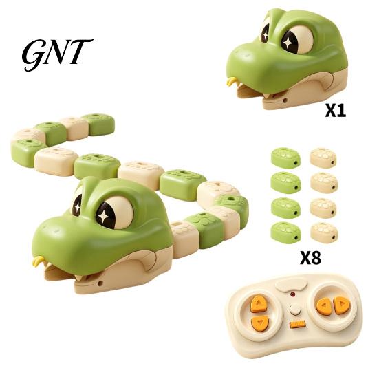 Magnetic Snake Toy 1/2 Sets Remote Control Toy, 2 Players Competitive Eating Itself Parent-Child Interactive for Toddlers Boys Girls Parent Child