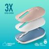 Souris sans fil - NGS - SHELL RB - Rechargeable - Multi-mode - Silencieuse