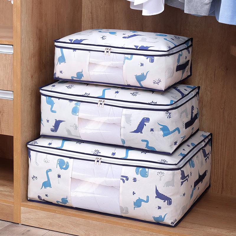 Large-Capacity Moisture-Proof Zip Quilt Storage Bag for Bedding & Clothes