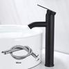 Basin Faucet Stainless Steel Bathroom Faucet Mixer Tap Hot Cold Water Basin Sink Tap Bathroom Faucet Tap