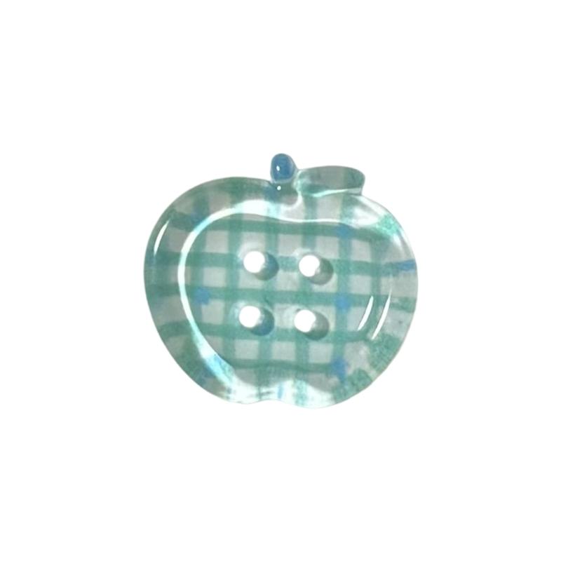 

10Pcs 4 Eye Acrylic Bread Button 20mm Acrylic Button for Sewing Craft Knitting Dressmaking Shirt Cardigans Decoration